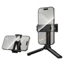 Ultra Compact Multifunctional Selfie Stick with Mini Detachable 20cm Tripod, Camera Mount (K100)