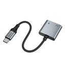 2 in 1 USB-C to Aux & USB-C Adaptor (UPA34)