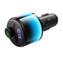 42W FM Car Kit with PD+QC, LED Display, LED Ambient Light (E166)