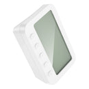 Digital LCD Alarm Clock with Indoor Thermometer & Calendar Display (HX44)