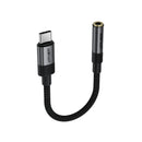 Premium Nylon Braided USB-C to 3.5mm Aux Audio Adaptor (J12)
