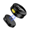 Dual Wireless Digital Microphone w/ USB-C Connector + Lightning Adaptor, ENC Noise Cancellation, Magnetic Lapel (L22)