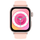 Pink Smart Watch w/ Call Feature, 3~5 Days Battery Life, IP67 Waterproofing, Menstrual Cycle Tracking for women (Y32)
