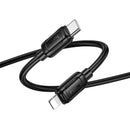 27W Fast Charging Cable - Lightning to Type C (X115)
