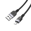 Soft Silicon Fast Charging Cable - Lightning (X109) 2 & 3 Meter