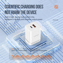 35W GaN Ultra Fast Charger w/ USB-C & USB-A (AU8)