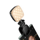 Portable Mini LED Fill Light, 9 Levels of Dimming, 2700K-6500K Color Temperature Range (K28)