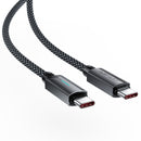 LED Illuminated Nylon Braided Aluminum Alloy Fast Charging Cable (C19)