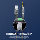 USB-C to 3.5mm Aux Cable w/ HD Audio (L06)