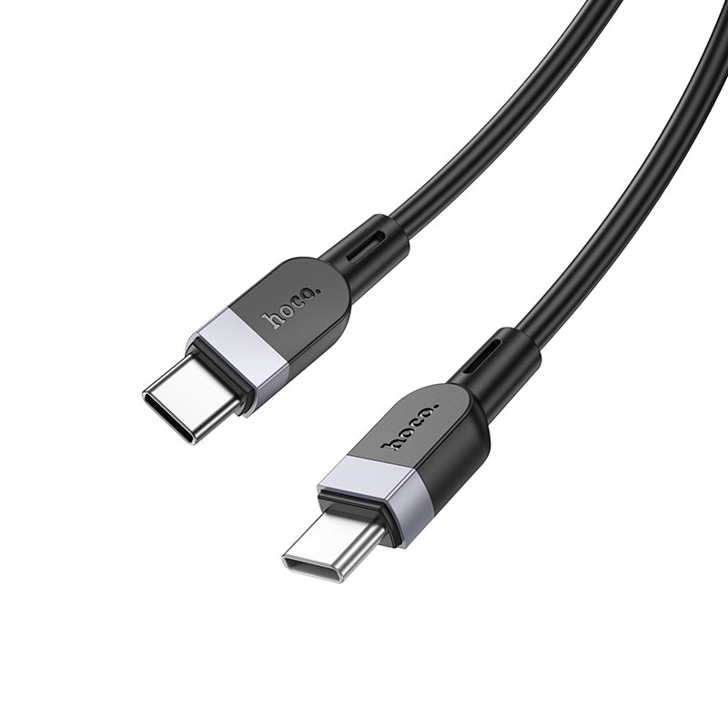 60W PD Silicon Super Fast Charging Cable - USB C to USB C (X109) 3 Meter