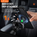 Magnetic Air Vent Phone Mount with 360' Rotation, Hook Locking (H09)