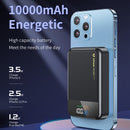 Magnetic PD 22.5W Wireless Charging Power Bank w/ LED % Display (10000mAh) (F13)