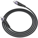 60W PD Nylon Braided Super Fast Charging Cable - USB C to USB C (U95) 1.5 Meter