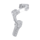 Automatic Face Tracking 3 Axis Smart Gimbal with LED Fill Light, Built in Mini Tripod, V5.2 Remote (K24)