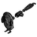 Ultra Thin Rear View Mirror Phone Holder w/ Dual Joint (H88)