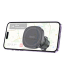 Strong Magnetic Air Vent Phone Holder w/ Hook Locking, Ring Metal Plate (H34)