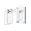 Keephone Combo 3-in-1 Ultimate Protection Kit | Anti-Yellowing MagSafe Clear Case, Screen Protector & Lens Guard | iPhone 17 Series (COMBO)