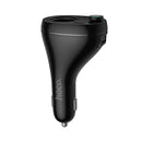 120W FM Car Kit with PD+QC, Cigarette Lighter Hub, LED Display (E88)