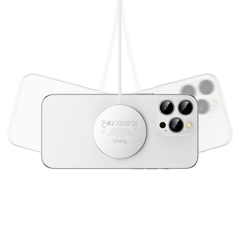 15W Qi2 Magnetic Wireless Fast Charger, Charge Phones & Earbuds (CW63)