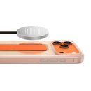 Keephone Stanta Anti-Scratch Matte Clear Case with Magnetic Leather Strap & Kickstand | Anti-Yellowing, MagSafe Compatible | iPhone 17 Series (STANTA)