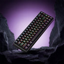 Mechanical Wired Gaming Keyboard with RGB Light, 26-Key Anti-Ghosting (GM703)