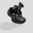 Premium TWS Earbud with LED Display, ANC+ENC Noise Cancellation -35dB, IPX4 Waterproofing, 8 Hours (W1)