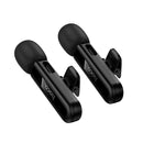 Dual Wireless Digital Microphone w/ USB-C Connector + Lightning Adaptor, DSP Noise Cancellation (L20A)