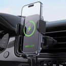 15W Auto-Alignment Automatic Clamping Wireless Charging Phone Holder for Air Vent (D52)