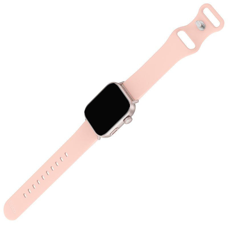 Pink Smart Watch w/ Call Feature, 3~5 Days Battery Life, IP67 Waterproofing (Y32)