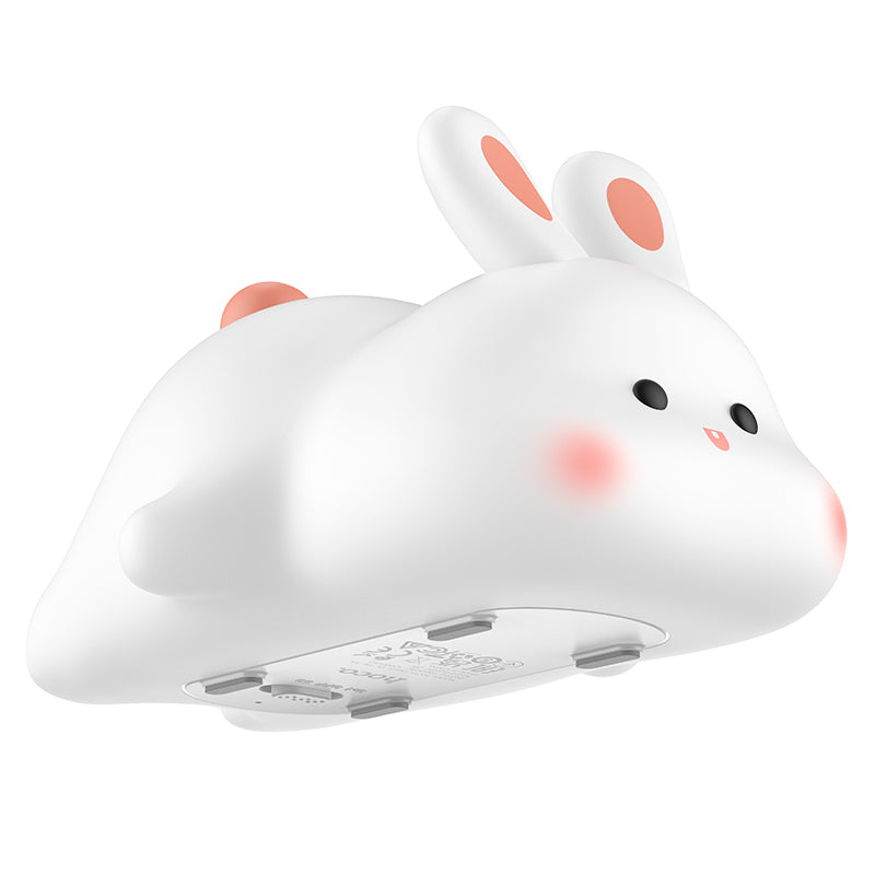 Cute Silicone Tap Control Night Light for Kids - Duck & Rabbit Designs (HX16)