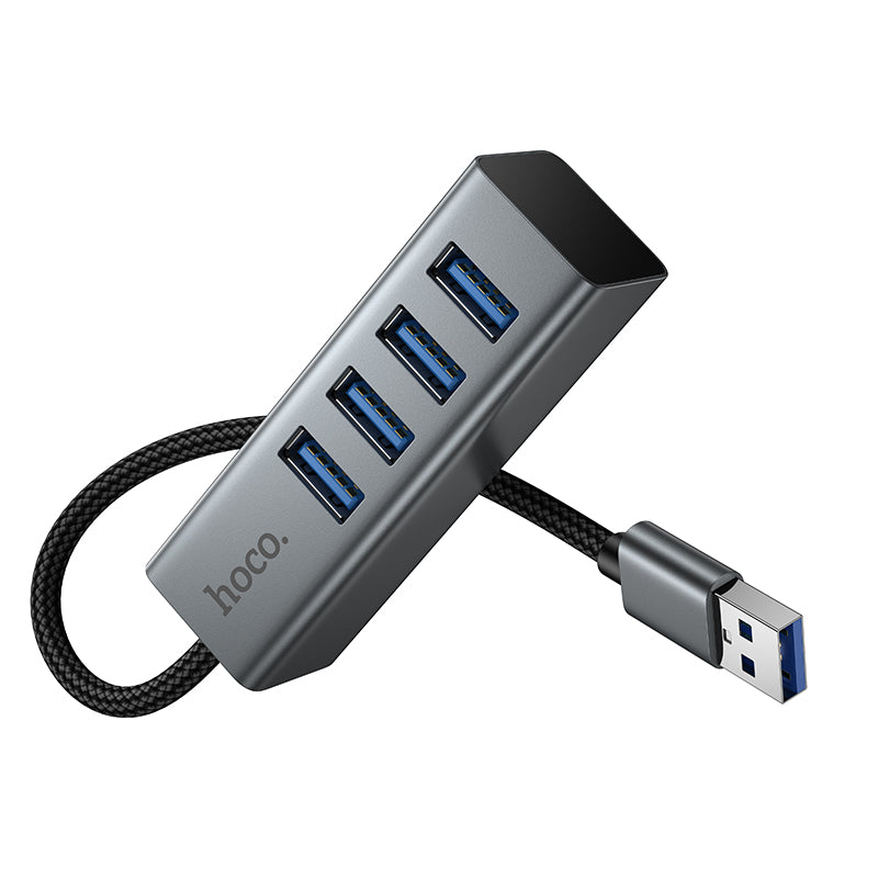 USB-A to 4x USB-A 4 in 1 USB Expansion Hub, 0.2M Wire, USB 3.0, 5GB PS (HB1B)