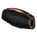 200W RMS / 370W Peak Premium Bluetooth Speaker with Dynamic LED Light, Multi-Mode Playback, Strong Bass, 2 Wireless Microphone (HT4 Pro)