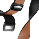 Universal Leather Watch Strap with Magnetic Buckle for Non-Apple Watch including HOCO Watch, Samsung, Huawei, Xiaomi, Vivo, OPPO etc (WH18)