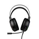 Premium Wired Gaming Headset with LED Light, Omnidirectional Microphone, 50mm Drivers (W117)