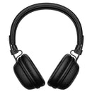 Leather Bluetooth Headset w/ 32 Hours, Air Soft Earmuff, Aux Input, Foldable Design (W64)