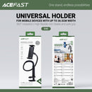 Flexible Gooseneck Tablet & Phone Mount | 360° Adjustable "Lazy Holder" Stand for Bed & Desk (E40)