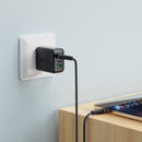 3A/60W Super Durable Zinc Alloy Nylon Braided Cable w/ Magnetic Anti-Tangle (C11)