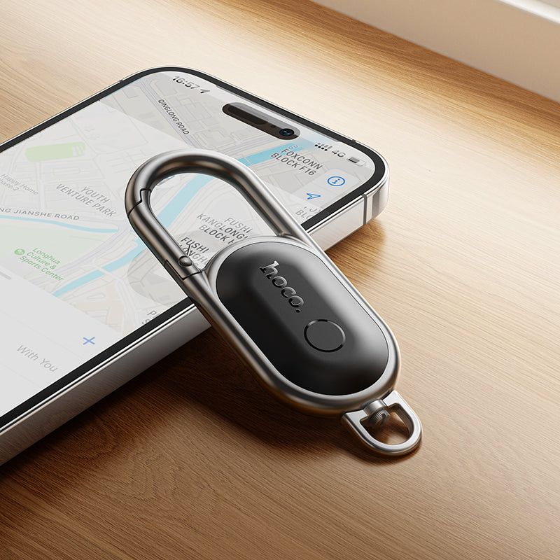 Smart Wireless Tracker Tag w/ 9-12 Months Battery Life, Key Chain (E91J)