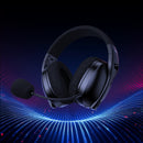 Premium Wireless Gaming Headset with Detachable Microphone, Wired Mode, 2.4G & Bluetooth Dual Wireless Mode (W114)