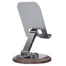 Carbon Steel Foldable 360° Rotatable Desktop Stand for Phone & Tablet (DH25)
