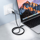 240W PD Metallic Nylon Braided Cable with Magnetic Detachable Plug (U159) USB-C to USB-C