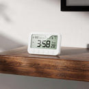 Digital LCD Alarm Clock with Indoor Thermometer & Calendar Display (HX44)