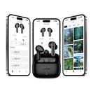 TWS Earbuds with 2-in-1 Hybrid Wear Shape Design, HOCO App Control (EQ32)