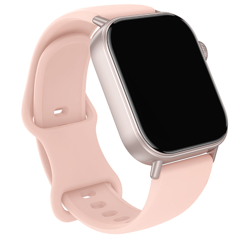 Pink Smart Watch w/ Call Feature, 3~5 Days Battery Life, IP67 Waterproofing (Y32)