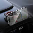 Magnetic Dashboard Phone Holder w/ Extra Wide Base, Rotatable & Foldable Multi-Hinge Arm (H90)