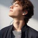 In-Ear Style USB-C Earphone Universal w/ Digital Microchip, Nylon Wire (L5) Black