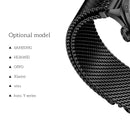 Universal Metallic Watch Strap with Magnetic Buckle for Non-Apple Watch including HOCO Watch, Samsung, Huawei, Xiaomi, Vivo, OPPO etc (WH16)
