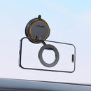 Premium Magnetic Phone Holder for Windshield & Dashboard w/ Ring Shape N52 Strong Magnet, Multi Way Adjustable (D55)