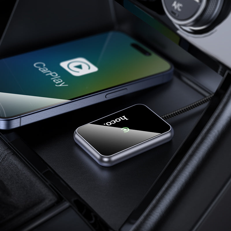 Wireless Adaptor for Apple Car Play w/ USB-A & USB-C Plug (HU1)