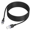 Soft Silicon Fast Charging Cable - Lightning (X109) 2 & 3 Meter